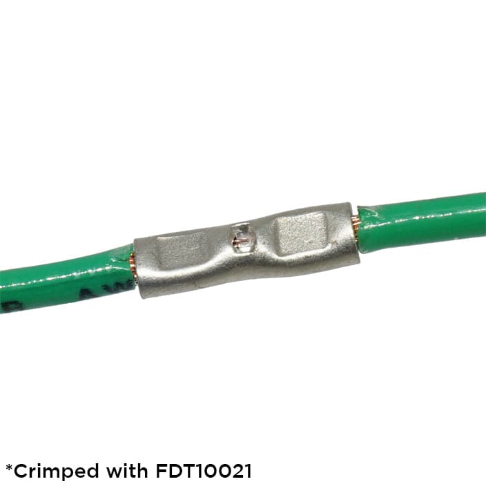 BNT2 - 16-14 AWG Non Insulated Butt Splice Connectors, 9/16" Length, UL Approved, 100 Pieces - Image 3